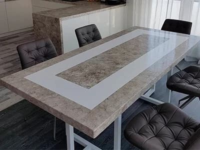 Столы из искусственного камня
